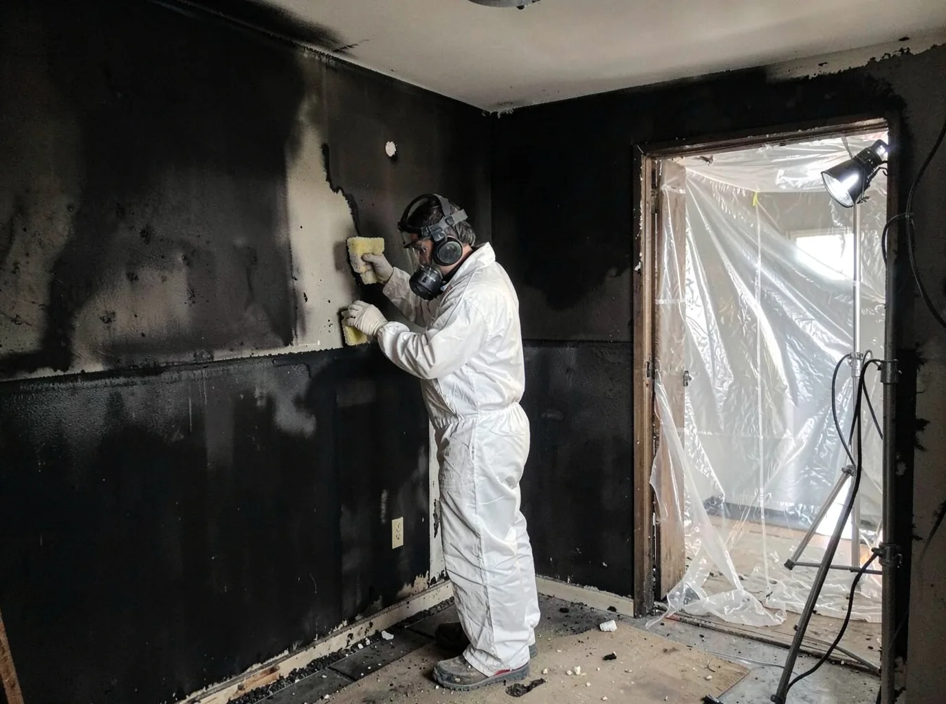 Fire Damage Restoration company in Holyrood, KS